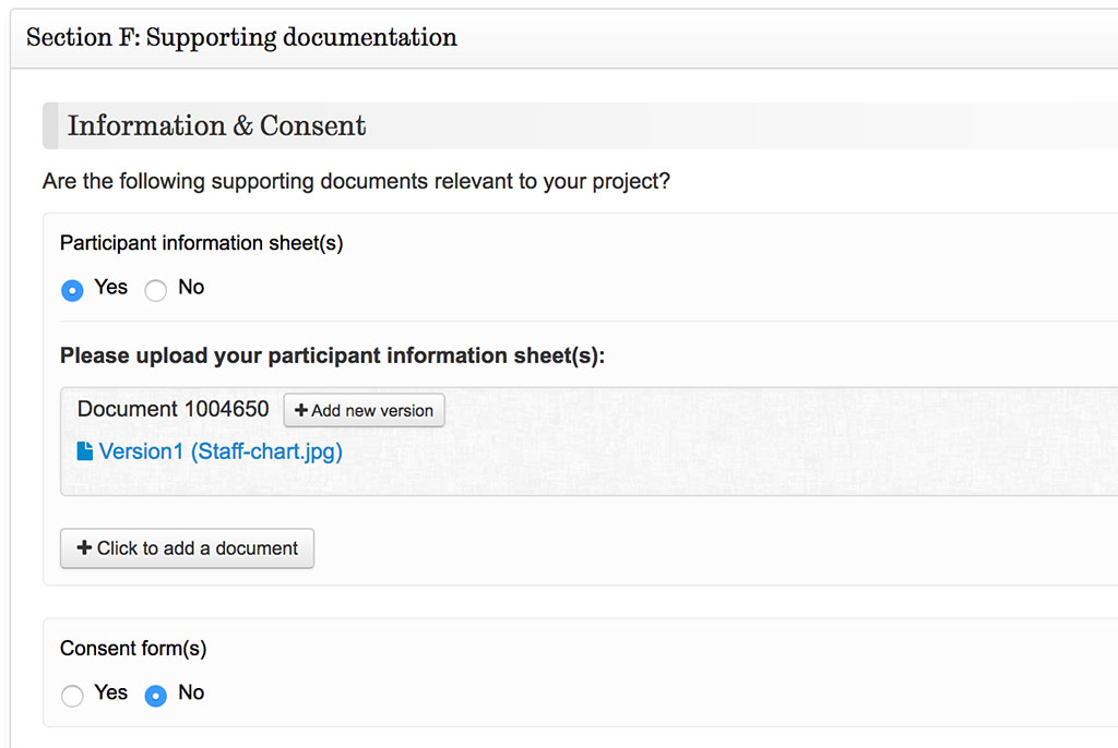  - Supporting Documentation
